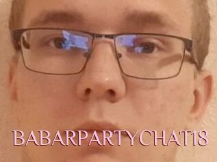 BABARPARTYCHAT18