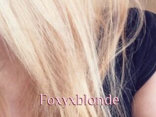 Foxyxblonde